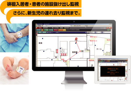 徘徊・新生児見守りシステム